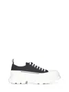 Alexander Mcqueen Alexander Mc Queen Black/white Tread Slick Shoes