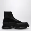 Alexander Mcqueen Tread Slick Boots In Black