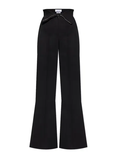 Alexander Mcqueen Black Cool Japanese Wool Tailored Trousers