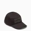 Alexander Mcqueen Black Cotton Baseball Cap