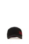 Alexander Mcqueen Logo Embroidered Baseball Cap In Black