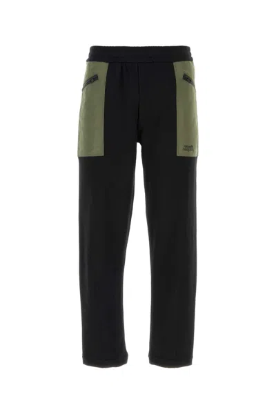 Alexander Mcqueen Logo-print Straight-leg Track Pants In Black