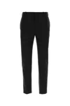 Alexander Mcqueen Alexander Mc Queen Organic Cotton Trousers In Black