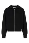 Alexander Mcqueen Zip-up Cotton Hoodie