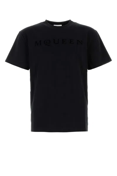 Alexander Mcqueen T-shirt With Logo In Black