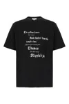 Alexander Mcqueen Maxi Print T-shirt In Nero E Avorio