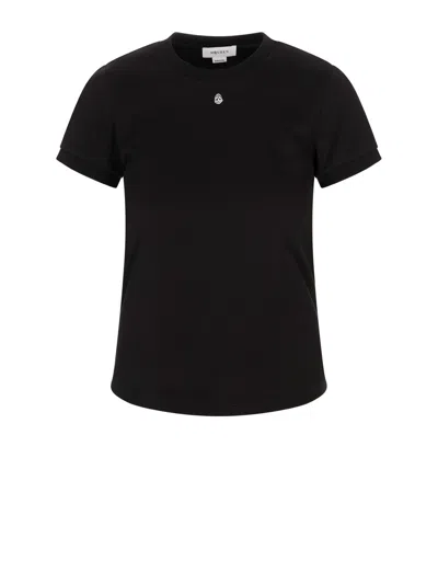 Alexander Mcqueen Black Cotton T-shirt