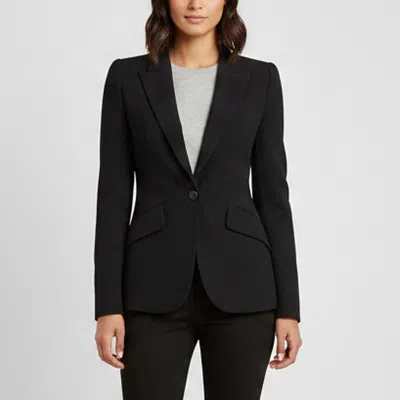 Pre-owned Alexander Mcqueen Black Crepe Single Breasted Blazer Xxs