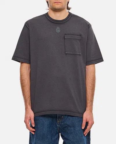 ALEXANDER MCQUEEN BLACK CREWNECK T-SHIRT