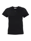 Alexander Mcqueen Alexander Mc Queen Skull Cotton T Shirt In Black