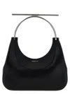 Alexander Mcqueen Mini Cross-bar Shoulder Bag In Black