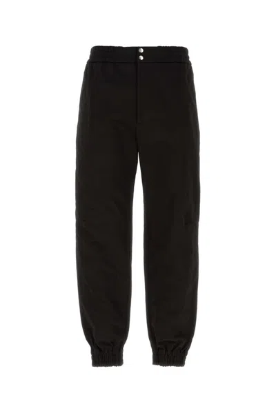 Alexander Mcqueen Black Denim Pant