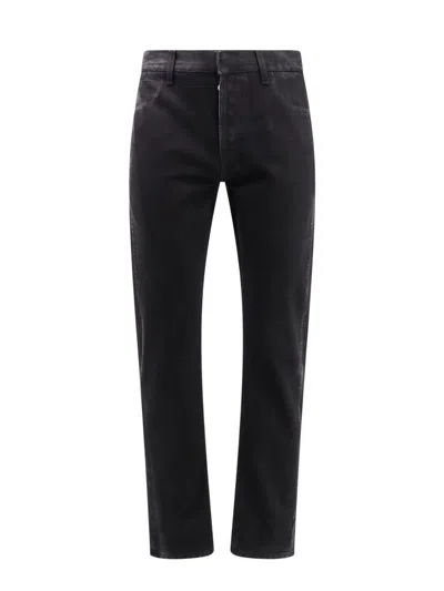 Alexander Mcqueen Slim Fit Trousers With Pockets And Belt Loops In Black