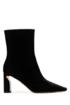 Alexander Mcqueen Ankle Boots Fabric Pointed Toe