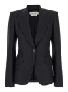 Alexander Mcqueen Blazer Jacket In Black