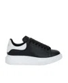 Alexander Mcqueen Men Low-top Leather Sneakers In Animal Print