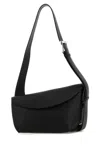 Alexander Mcqueen Women Black Large Sling T-bar Crossbody Bag