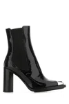Alexander Mcqueen Alexander Mc Queen Punk 90mm Leather Chelsea Boots