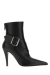 Alexander Mcqueen Mcqueen Heron Pointed Toe Bootie In Black