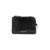Alexander Mcqueen Black Leather Card Holder