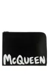 Alexander Mcqueen Logo-printed Zip-around Wallet