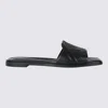 Alexander Mcqueen Flat Sandals In Black