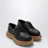 Alexander Mcqueen Leather Lace-up Shoes With Chunky Sole