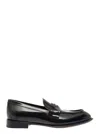 Alexander Mcqueen Coin-embellished Penny Loafers In Black