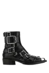 Alexander Mcqueen Punk Buckle Boots
