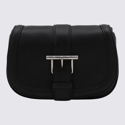 Alexander Mcqueen Black Leather Shoulder Bag