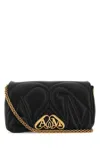 Alexander Mcqueen Alexander Mc Queen Seal Logo Small Leather Crossbody Bag