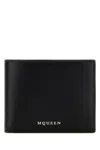 Alexander Mcqueen Leather Bifold Wallet With