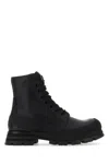 Alexander Mcqueen Alexander Mc Queen Wander Black Leather Boot In Black