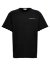 Alexander Mcqueen Alexander Mc Queen Embroidered T Shirt In Black
