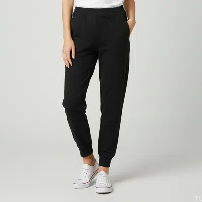 Pre-owned Alexander Mcqueen Black Logo Graphic Cotton Knit Sweatpants S