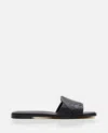 Alexander Mcqueen Flat Sandals In Black