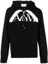 Alexander Mcqueen Men's Sweatshirt With Logo In Black