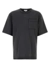 Alexander Mcqueen Black Logo T-shirt In Black