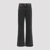 Alexander Mcqueen Low-rise Baggy Jeans In Black