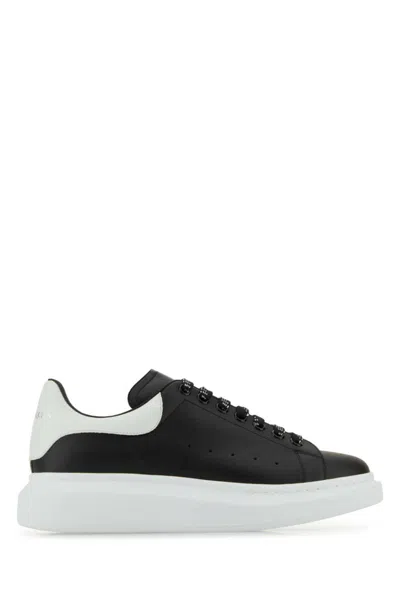 ALEXANDER MCQUEEN BLACK LOW TOP SNEAKERS