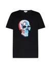 Alexander Mcqueen Printed Cotton-jersey T-shirt