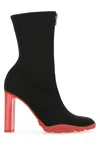 Alexander Mcqueen Scuba Fabric Boots