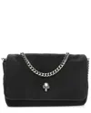 Alexander Mcqueen Black Nylon Skull Small Crossbody Bag (authentic Pre-loved)
