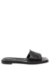 Alexander Mcqueen Flat Sandals In Black