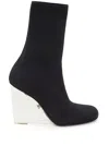 Alexander Mcqueen Black Shard Boots In Black