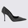 Alexander Mcqueen 90 Sequined Suede Pumps
