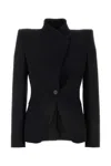Alexander Mcqueen Coats & Jackets In Black