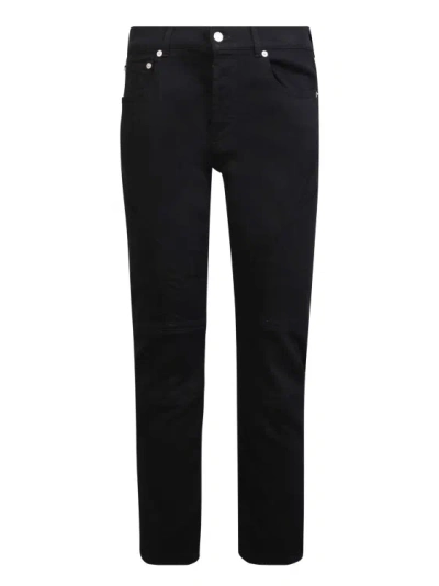 Alexander Mcqueen Black Skinny-cut Jeans