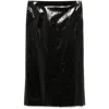 Alexander Mcqueen Tarpaulin Pencil Skirt