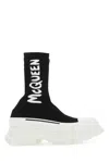 Alexander Mcqueen Tread Slick Graffiti Pull-on Boot Sneakers